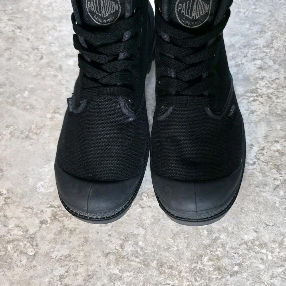 Palladium Men's Pampa Hi Boot Triple Black 02352-060 Size 8